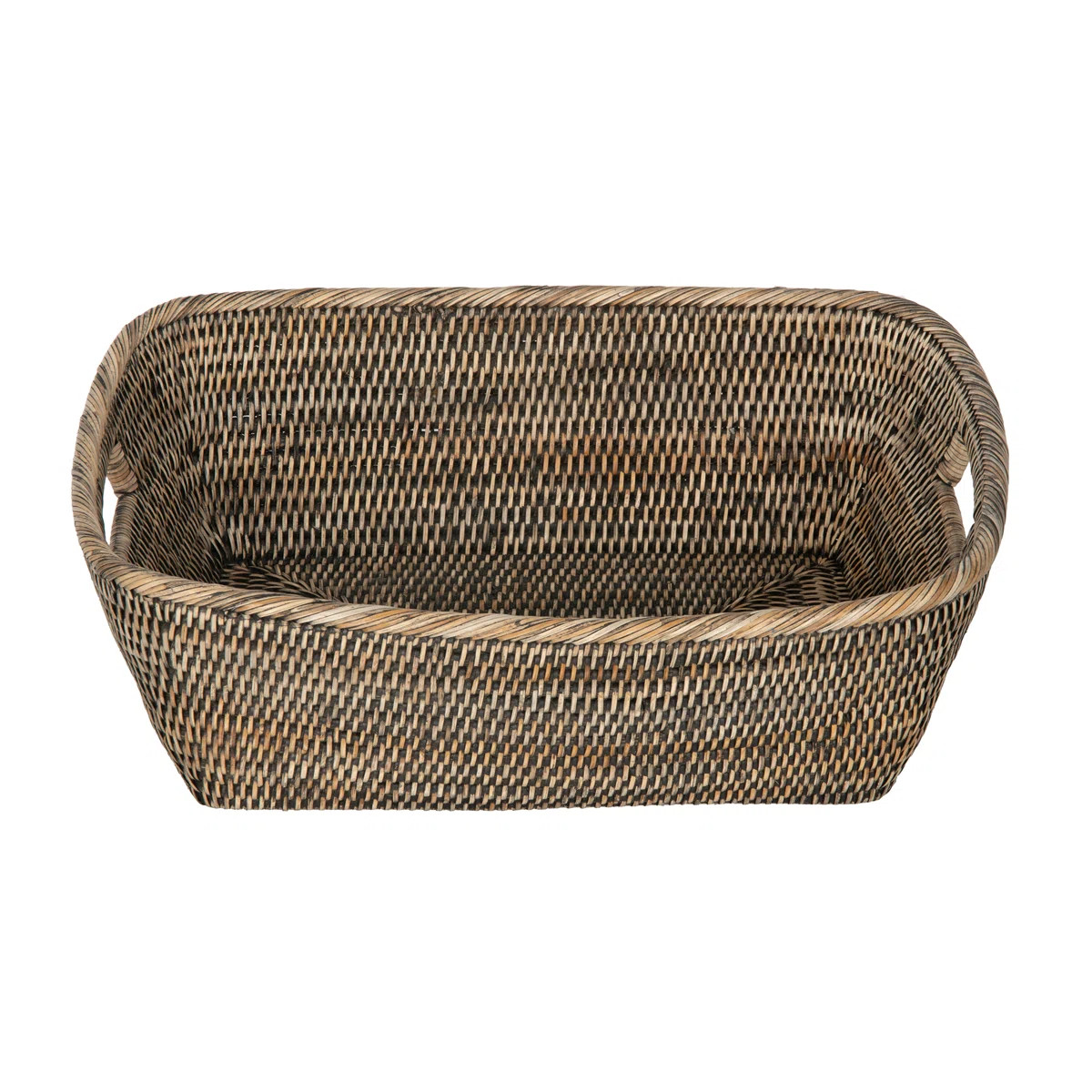 Bay Isle Home™ Madson Rattan Basket | Wayfair North America