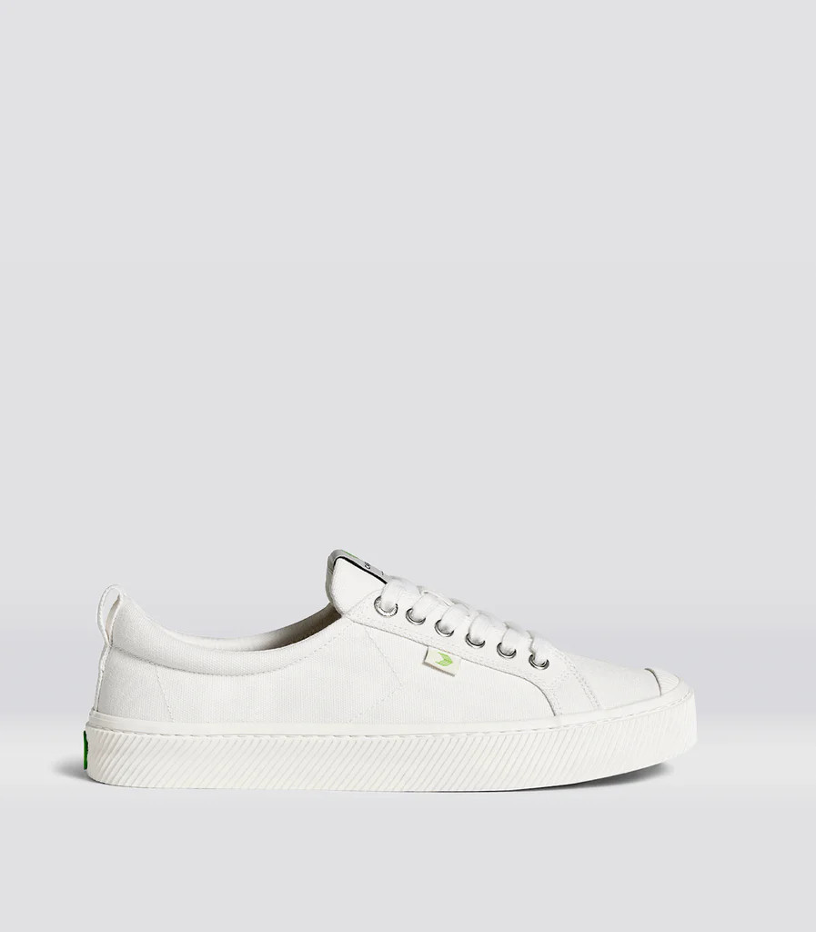OCA Low Off-White Canvas Sneaker Women | Cariuma International