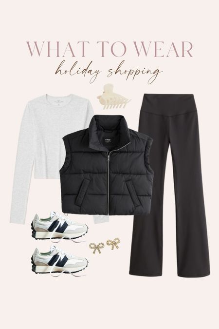 Holiday shopping outfit inspo!

#LTKstyletip #LTKHoliday #LTKGiftGuide