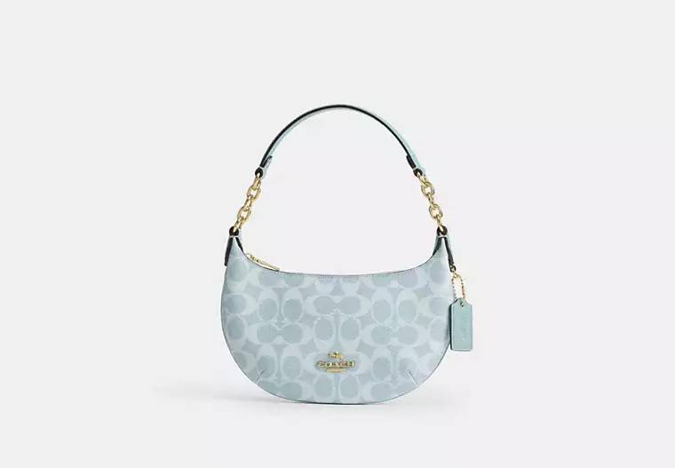 Mini Payton Bag In Signature Canvas | Wristlets | Coach | COACH® | Coach (US)