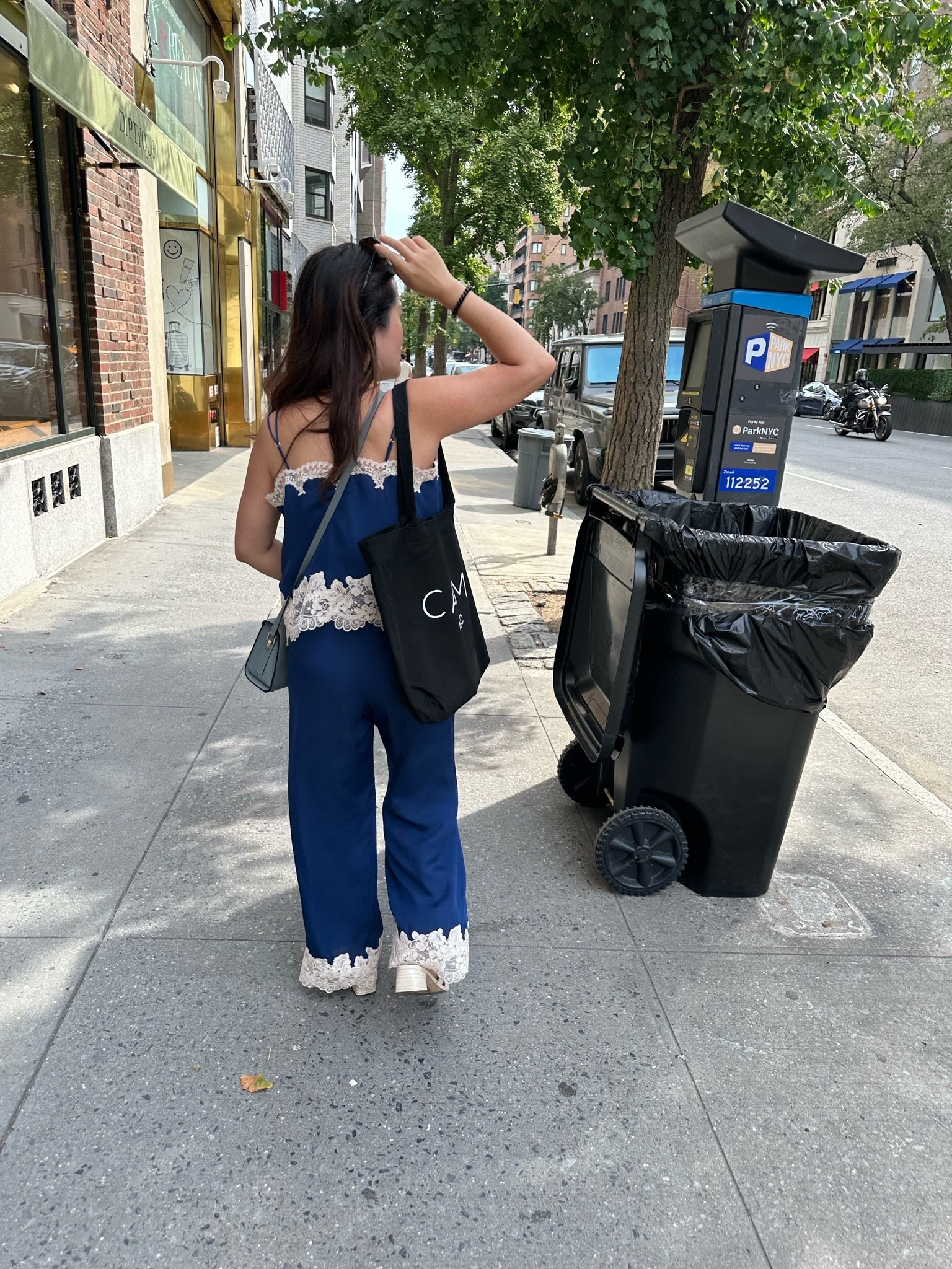 Street chic. Her exact outfit is linked.

#LTKPetite
