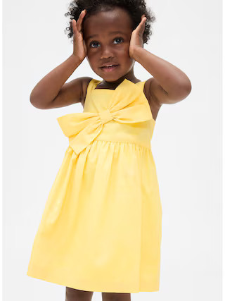 Baby & Toddler Poplin Bow Dress | Gap | Gap (US)