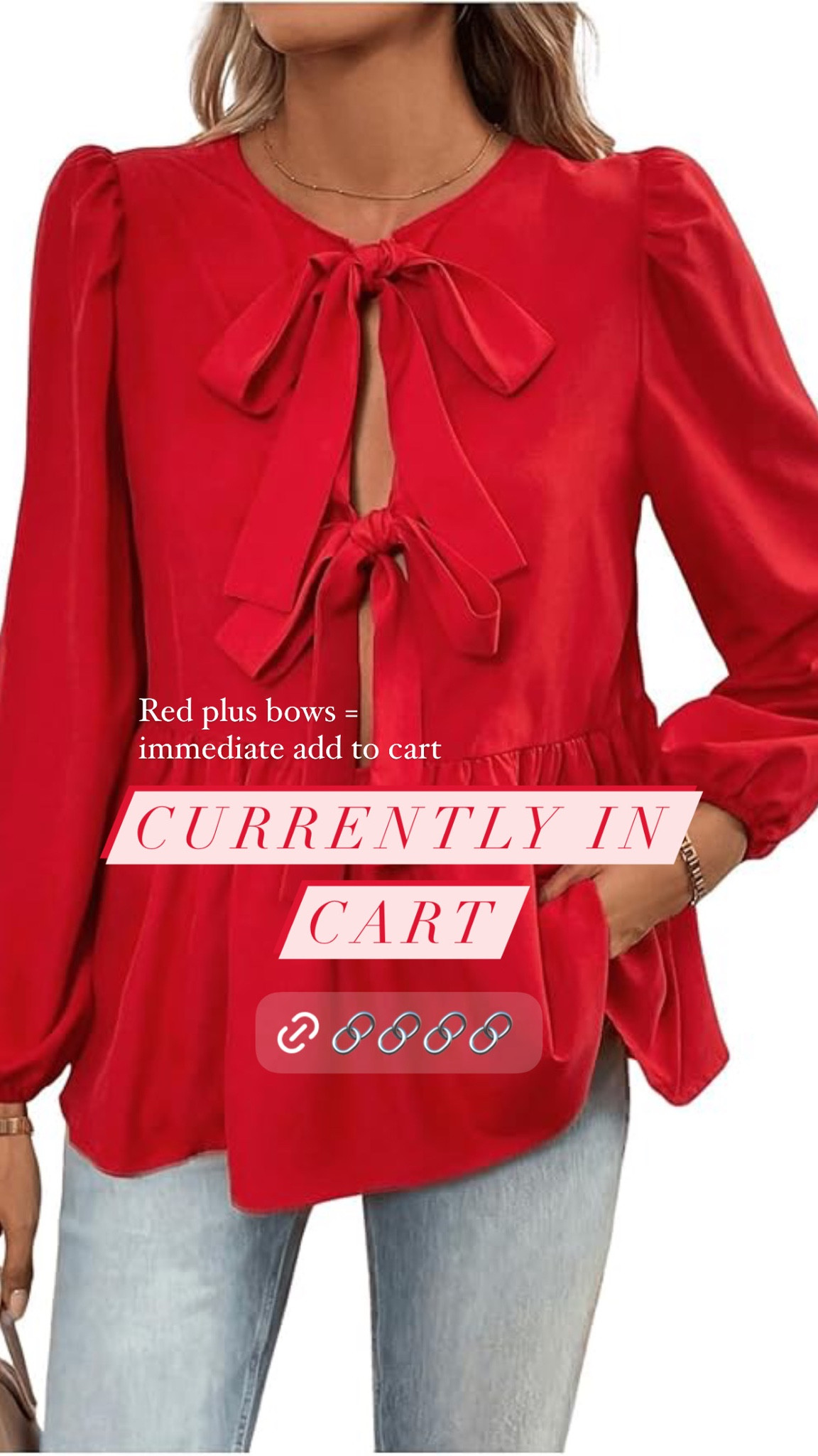 Cutie little red bow top for Valentine’s Day ♥️ wearing M at 150 lbs and 5’7” for reference! 

Valentine’s Day outfit, Valentine’s Day top, red top, bow top, bow tie top, peplum top, Amazon find, target style, Valentine’s Day outfit idea, Valentine’s Day style, red accessories

#LTKStyleTip #LTKFindsUnder50 #LTKFindsUnder100