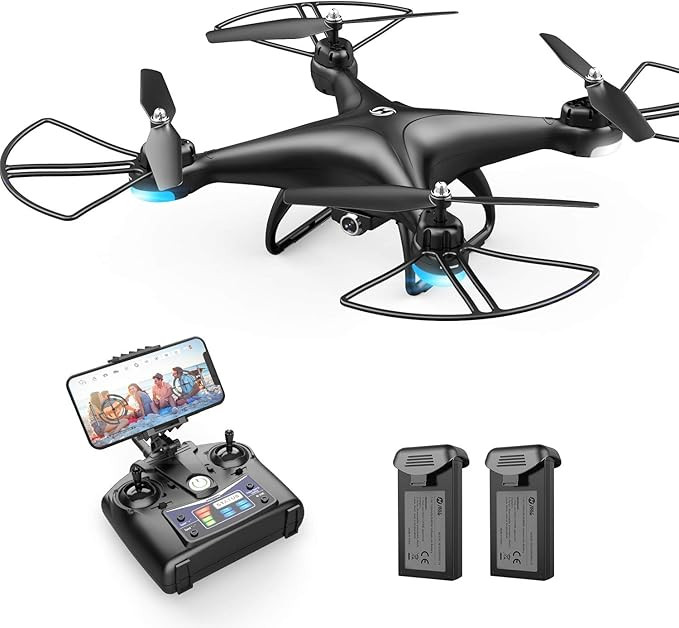 Amazon.com: Holy Stone HS110D FPV RC Drone with 1080P HD Camera Live Video 120°Wide-Angle WiFi Q... | Amazon (US)