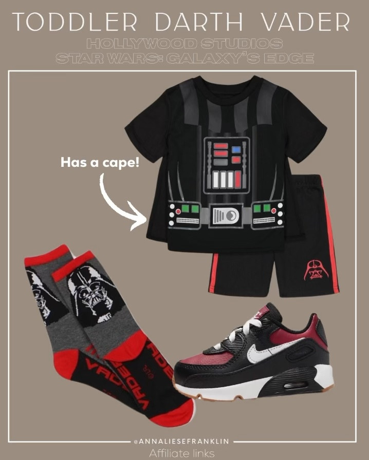 Toddler boy outfit • Darth Vader outfit • toddler Disney trip outfit • Hollywood studios toddler outfit • toddler sneakers • toddler shoes • 

#LTKtravel #LTKfamily #LTKkids