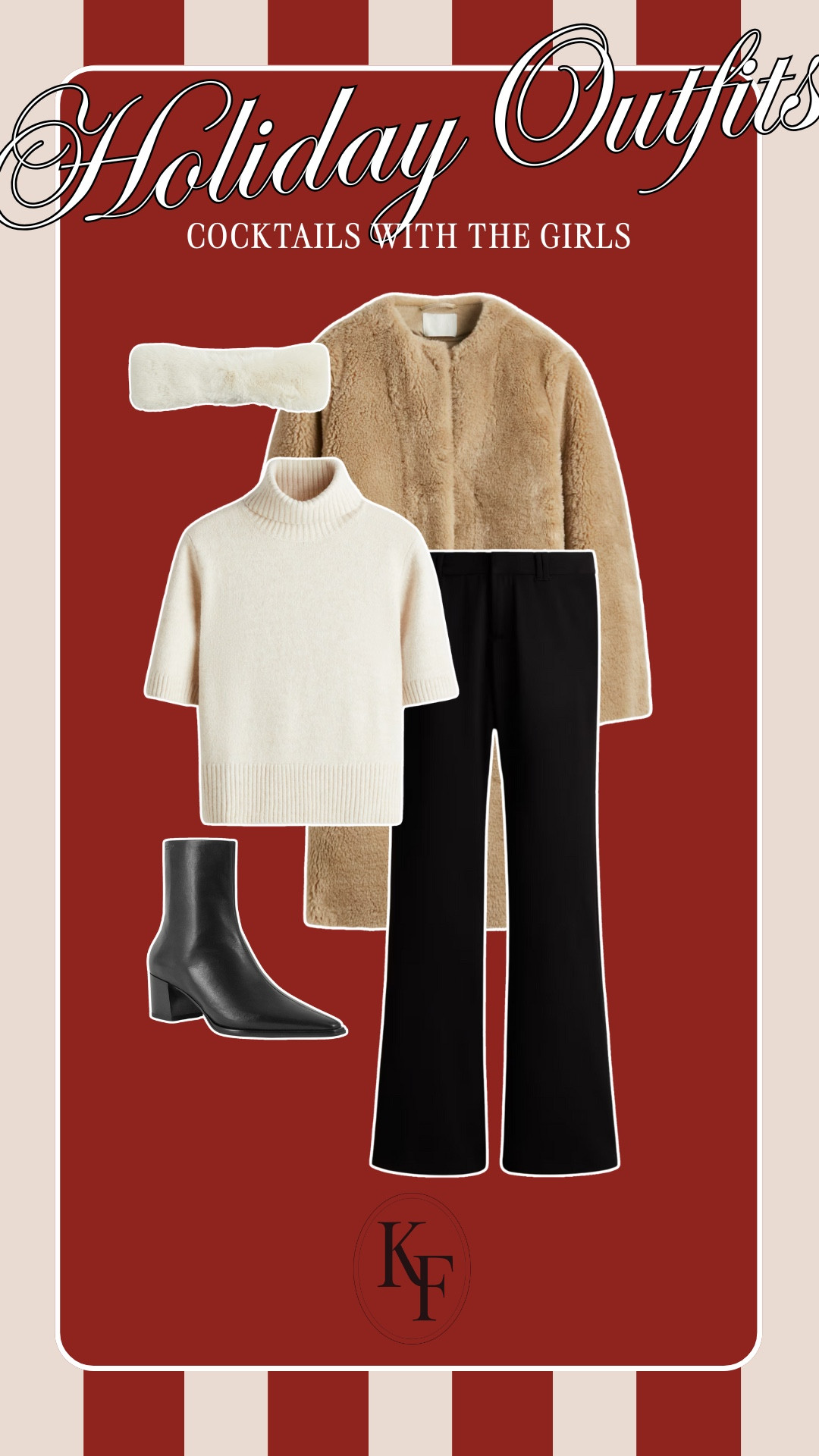 Cute semi casual outfit for Christmas party or drinks with the girls!

Styled this short sleeve turtleneck sweater with black flares and a super soft beige teddy jacket.

#LTKHoliday #LTKSeasonal #LTKootd