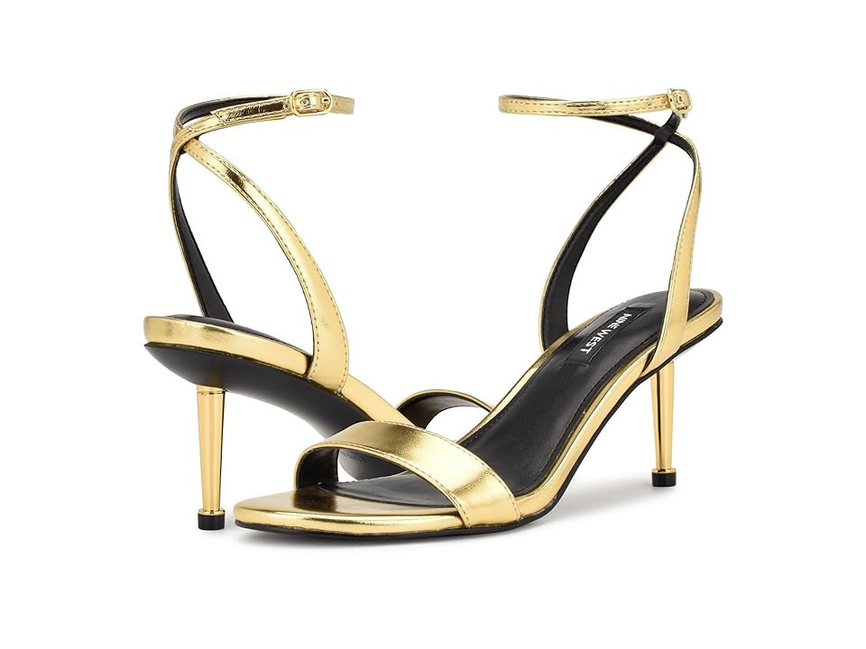 Nine West Anny Women's Sandals Gold: 5.5 M | Zappos.com