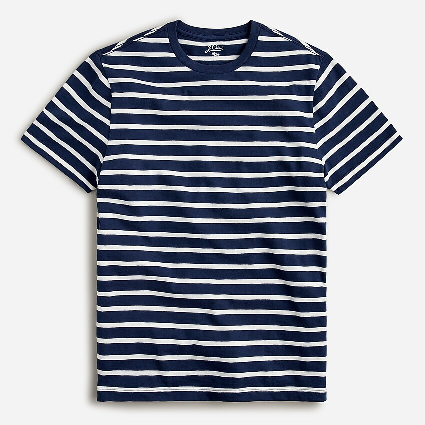 Slub jersey T-shirt in deck stripe | J. Crew US