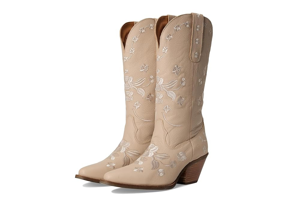 Dingo Love Bug Cowboy Women's Boots Sand : 9 B - Medium, Leather | Zappos