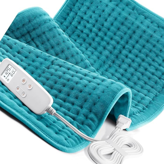 Electric Heating Pad for Back: VAAGHANM 33" x 17" Extra Large Heat Pad for Shoulder & Neck & Back... | Amazon (US)