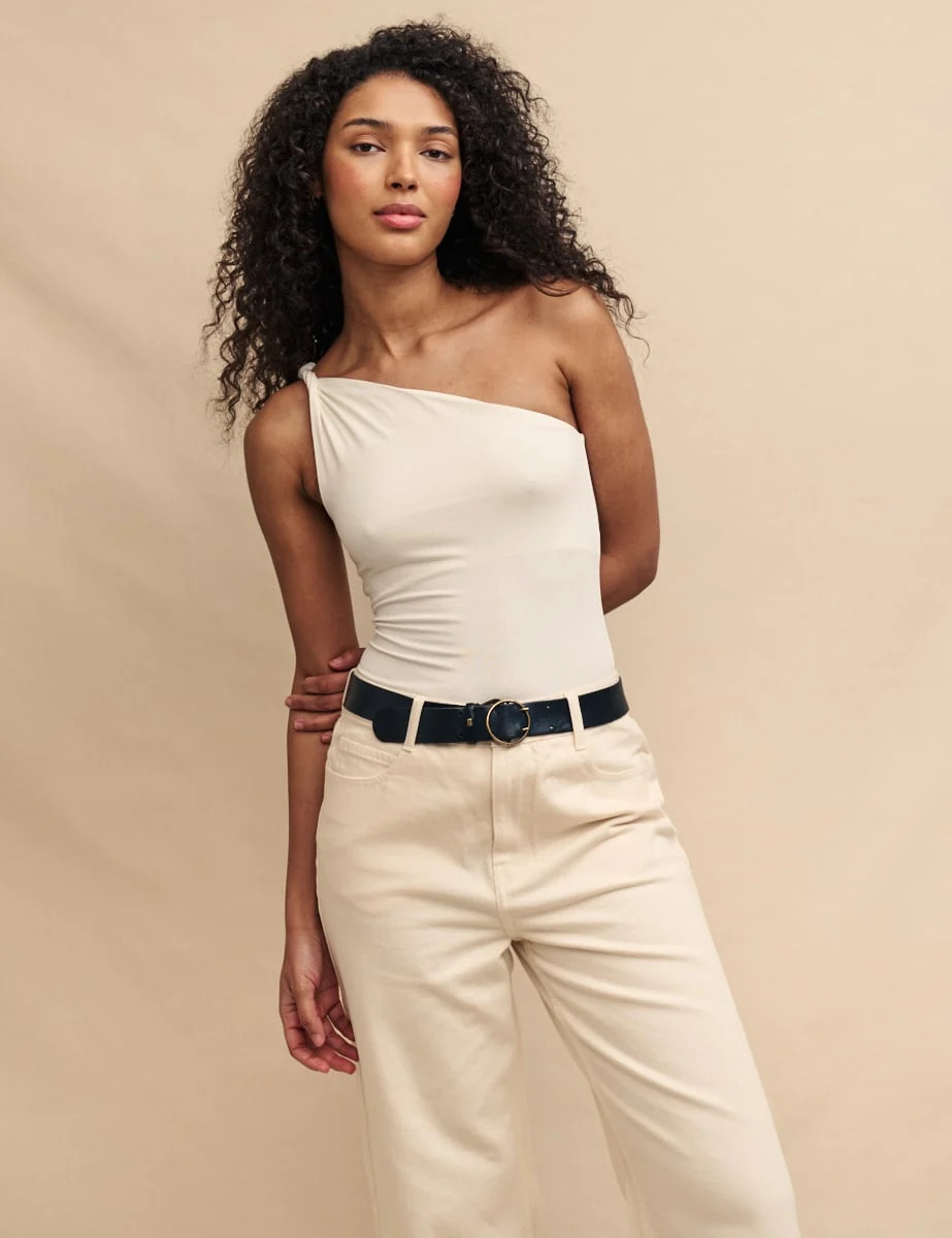 White Twist One Shoulder Top
  

  
    
      £19.50
      £39.00 | Nobody's Child