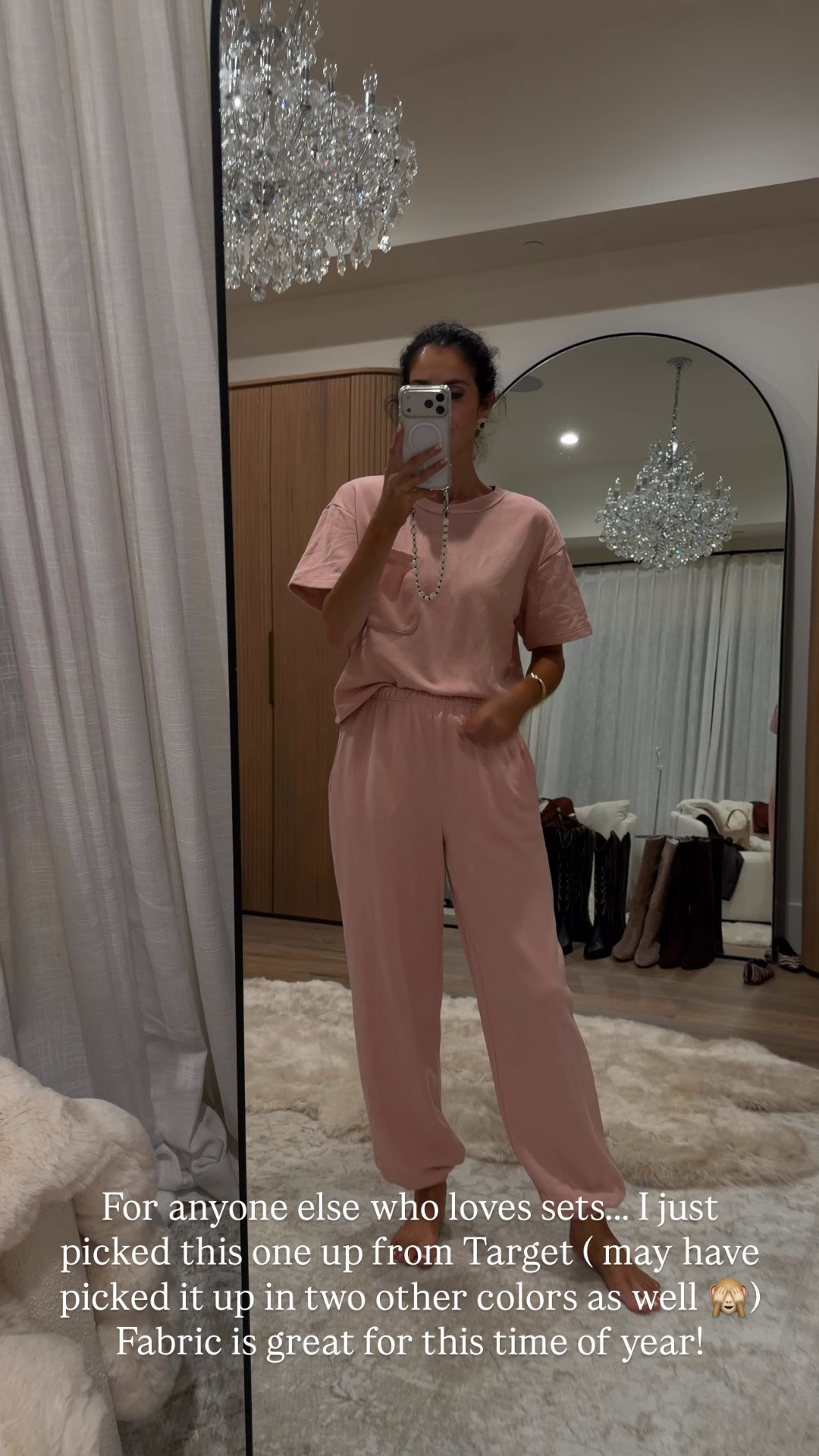 Absolutely love this set from @Target! May have picked it up in two different colors too 🙈 wearing the size XS bottoms and S top #stylinbyaylin

#LTKSeasonal #LTKOver40 #LTKootd