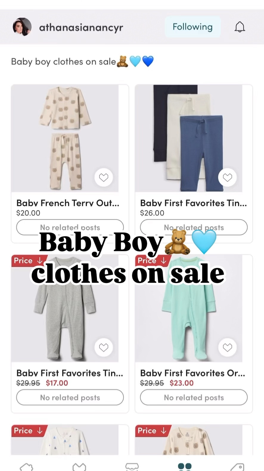 Baby boy clothes mostly on sale 


#LTKFindsUnder50 #LTKSaleAlert #LTKBaby