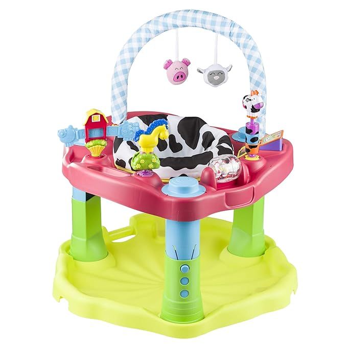 Evenflo Exersaucer Moovin & Groovin Activity Center, 25x30x30 Inch (Pack of 1) | Amazon (US)