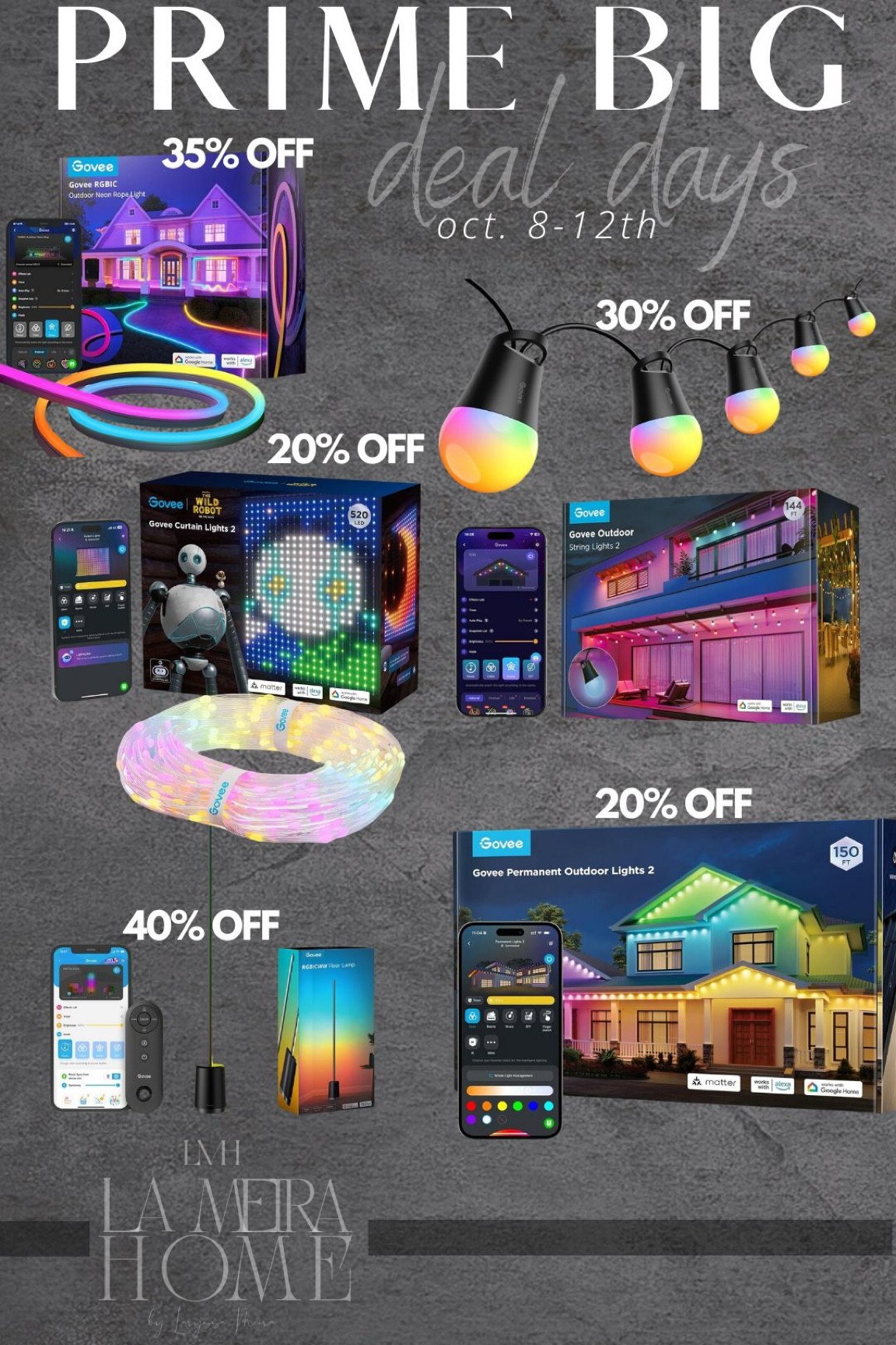 BIG PRIME DAY DEALS - Govee Smart Lights! 

#LTKxPrimeDay
