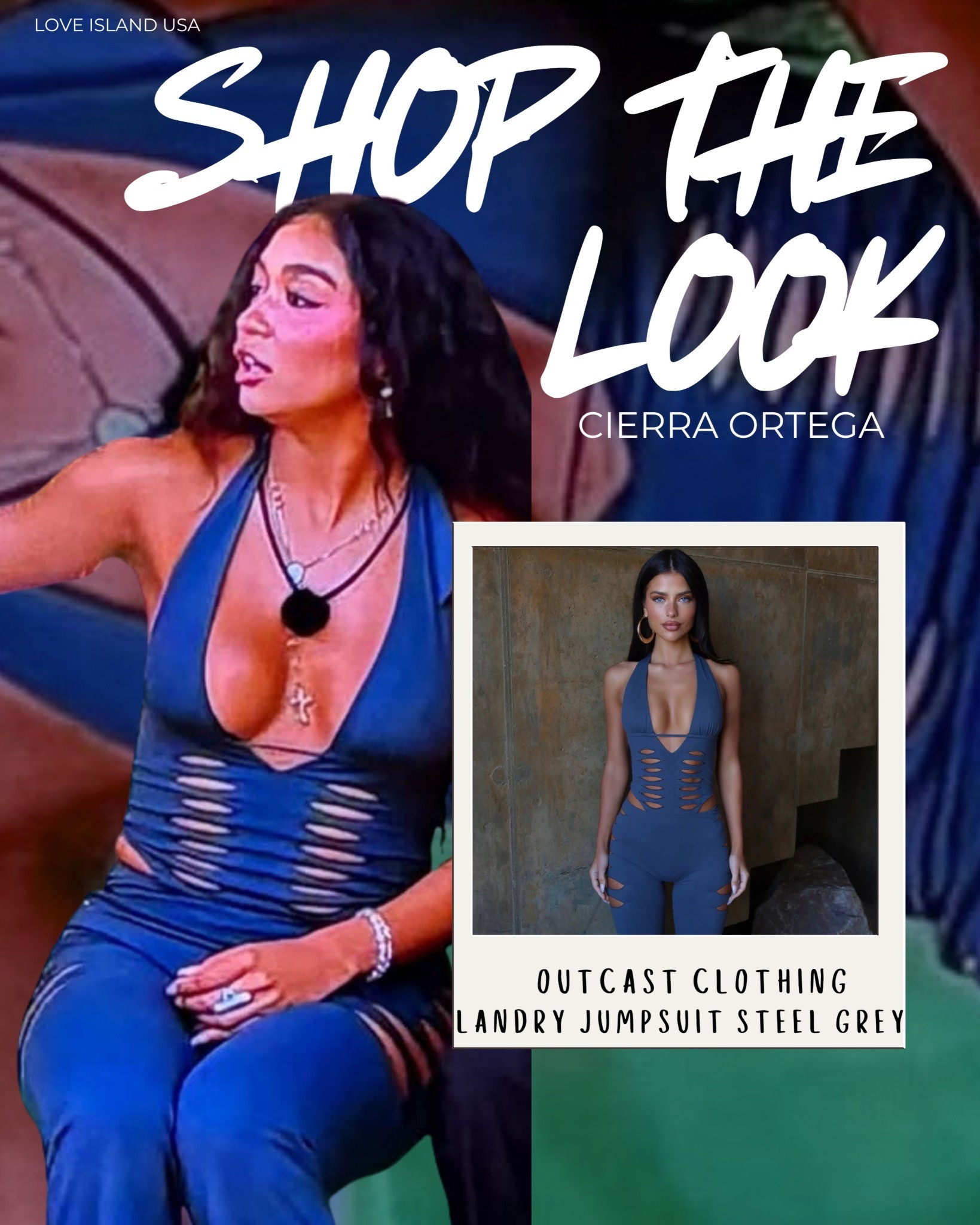 Did anyone else SCREAM when Cierra kissed Elan tonight?! 🔥 We’ve been waiting for that chemistry to pop off and she did not disappoint—especially in this 🔥🔥 jumpsuit. She wore the Outcast Clothing Landry Jumpsuit in Steel Grey during that iconic moment and let’s just say… she ate. No crumbs.

This fit is giving bold, confident, and unbothered—and it’s under $100!

📺 Love Island USA Season 7 – Tonight’s episode was wild and Cierra is officially entering her main character era.

🛒 Shop her exact look now before it sells out.
#LoveIslandUSA #LoveIslandLooks #CasaAmor #LTKSeason7 #LTKStyle #CierraOrtega #OutcastClothing #LTKUnder100 #JumpsuitGoals #LoveIslandFashion #LTKFinds

#LTKStyleTip #LTKParties #LTKFindsUnder100