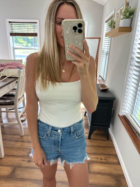 Amazon bodysuit , Levi’s shorts , amazon fashion, denim shorts , amazon white bodysuit 

#LTKSeasonal #LTKFindsUnder50 #LTKStyleTip