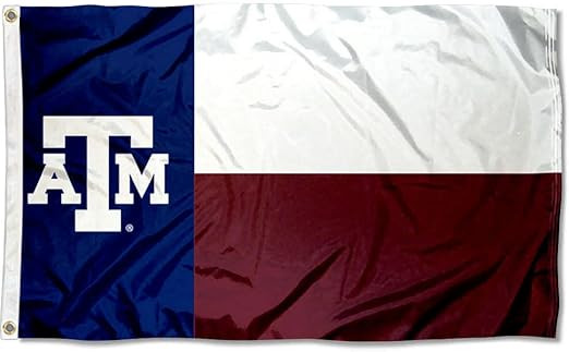 College Flags & Banners Co. Texas A&M Aggies Texas State Flag | Amazon (US)