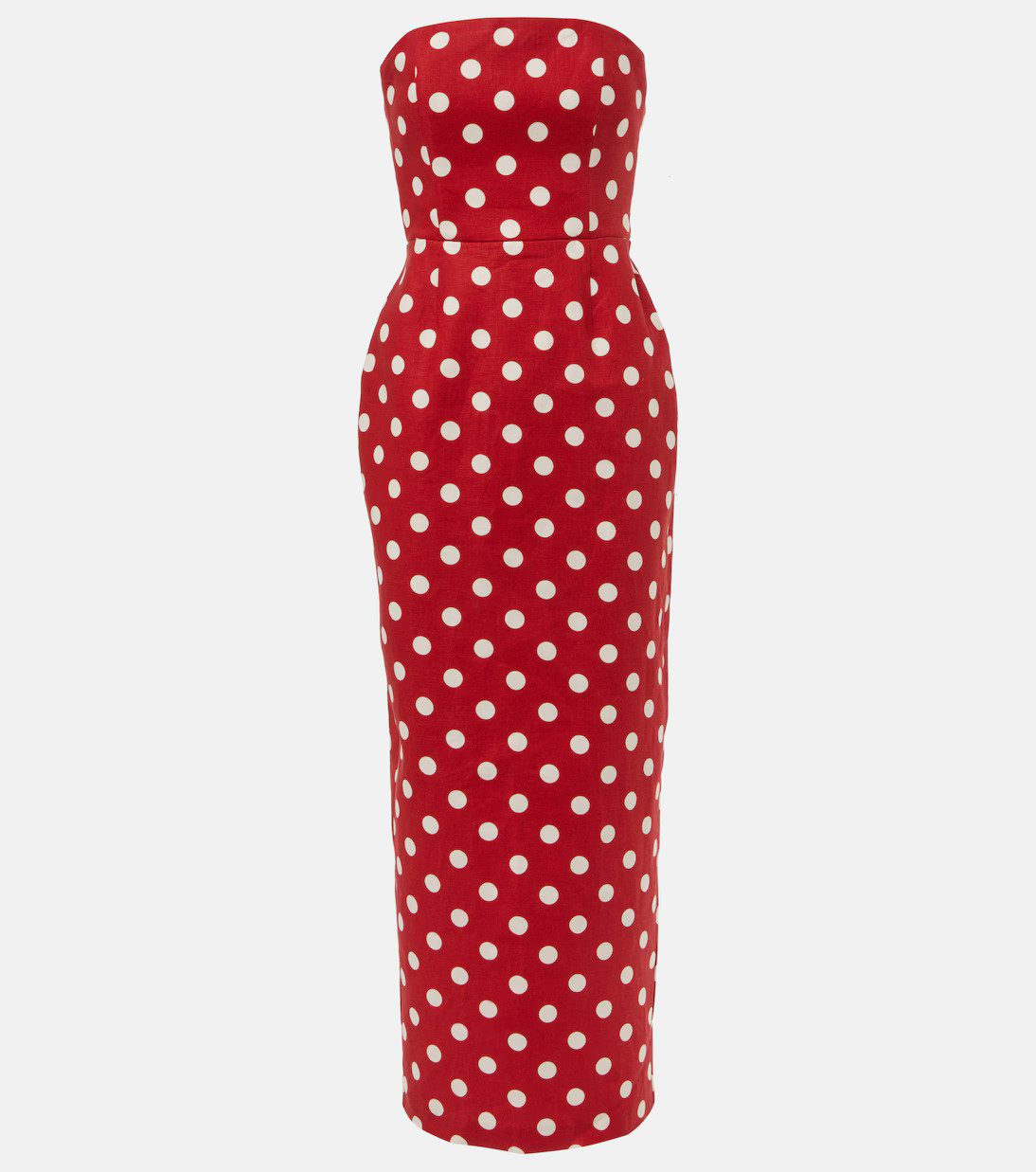 Romeo polka-dot linen maxi dress | Mytheresa (US/CA)