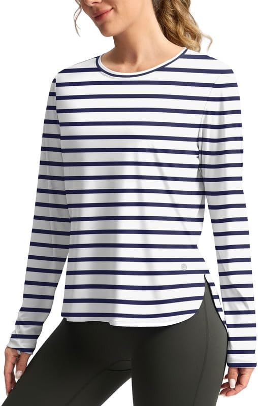 Women's Sun Shirts UPF 50+ Long Sleeve UV Protection Shirt Lightweight Quick Dry Workout Hiking T... | Amazon (US)