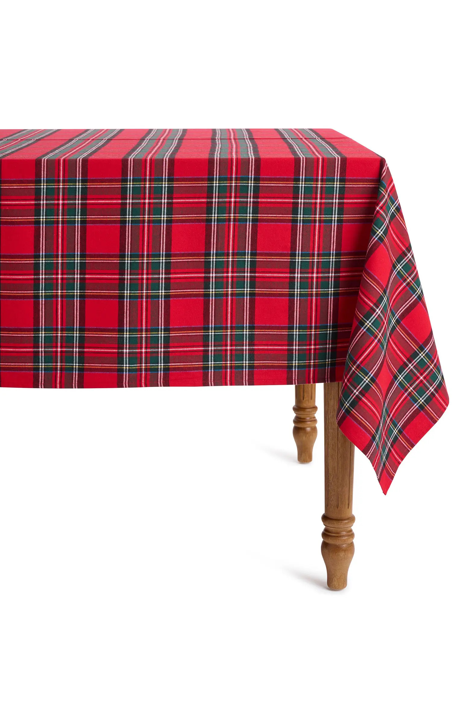 Petite Plume Imperial Tartan Plaid Tablecloth | Nordstrom | Nordstrom