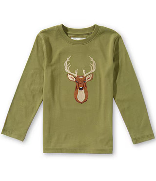 Adventurewear 360 Little Boys Long Sleeve Stag Applique Tee -  2T | Dillard's