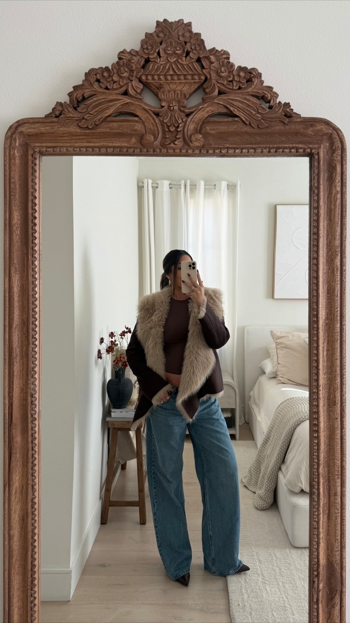 #AbercrombiePartner I ordered some new arrivals from @abercrombie and this jacket has to be the coziest thing I've put on. Wearing a medium #ad