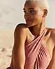 Aerie Cross-Front One Piece Swimsuit , Pink | American Eagle Outfitters (US & CA)