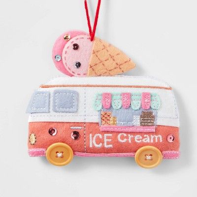Ice Cream Food Truck Christmas Tree Ornament - Wondershop™ | Target