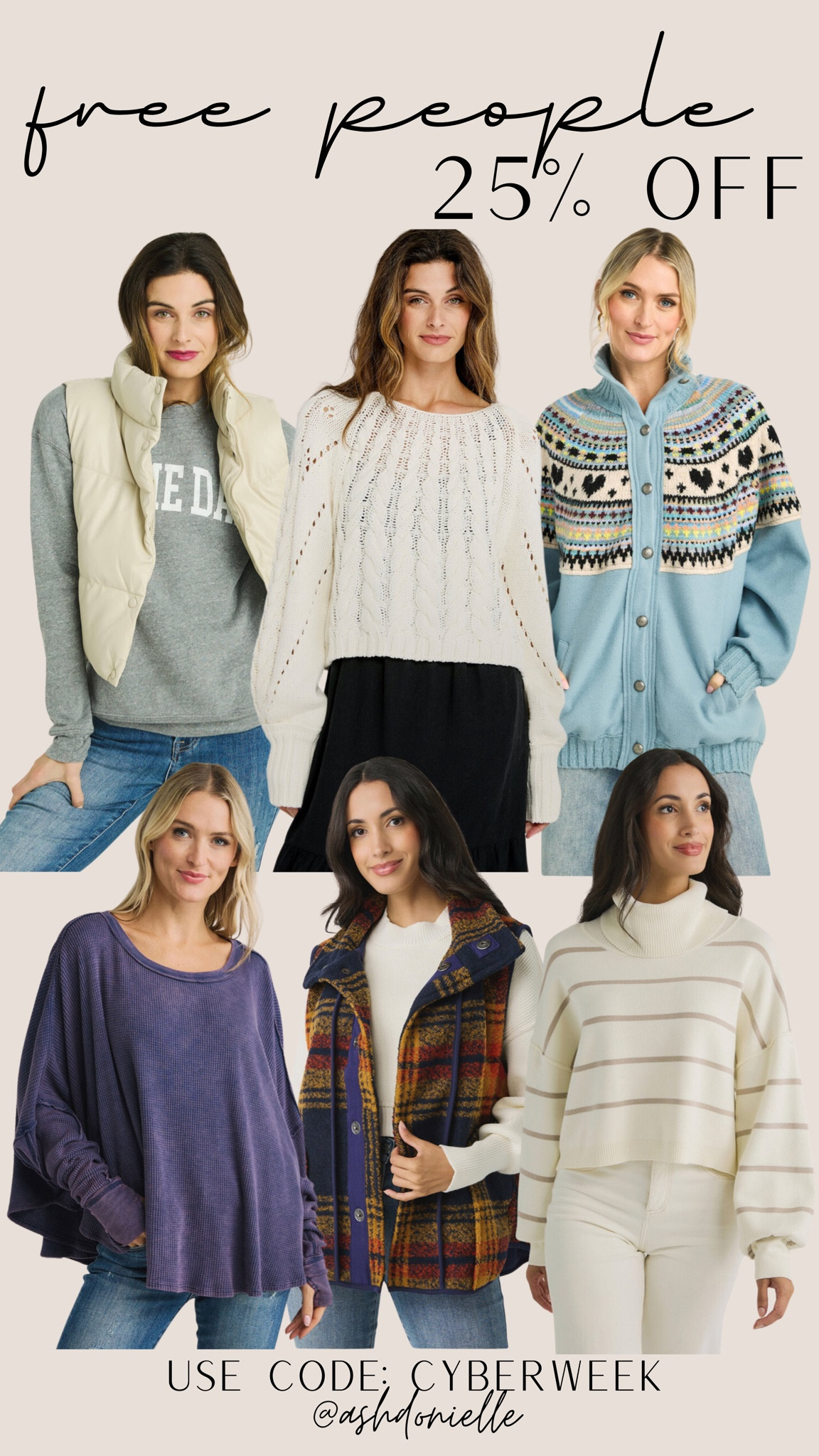 Free people finds - free people on sale - free people sweaters - winter fashion finds - sweater inspo - free people favs - sale

#LTKstyletip #LTKSeasonal #LTKsalealert