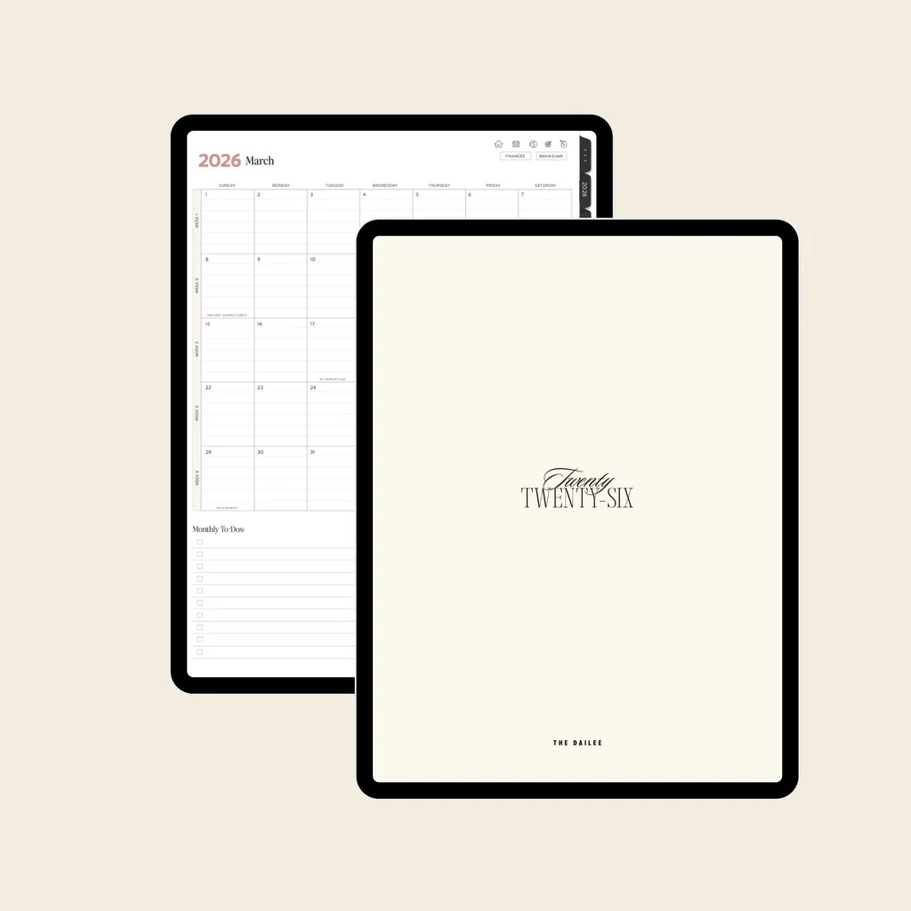 2026 Digital Planner | The Dailee