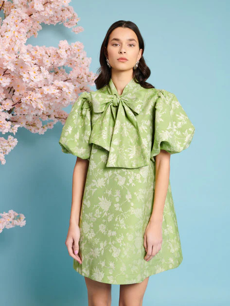 Laurel Jacquard Bow Dress | Sister Jane (UK)