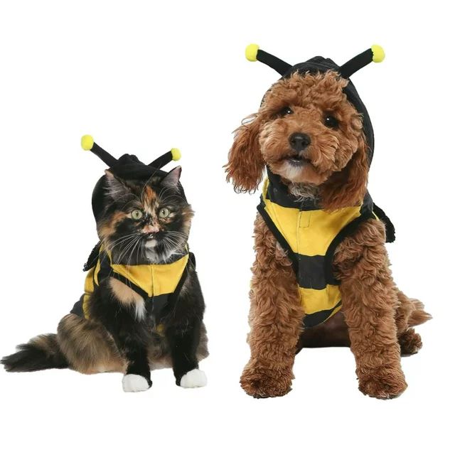 Vibrant Life Halloween Dog Costume and Cat Costume: Bumble Bee, Size Extra-Small | Walmart (US)