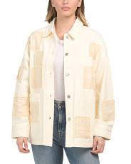 Patchwork Collared Overshirt | Marshalls