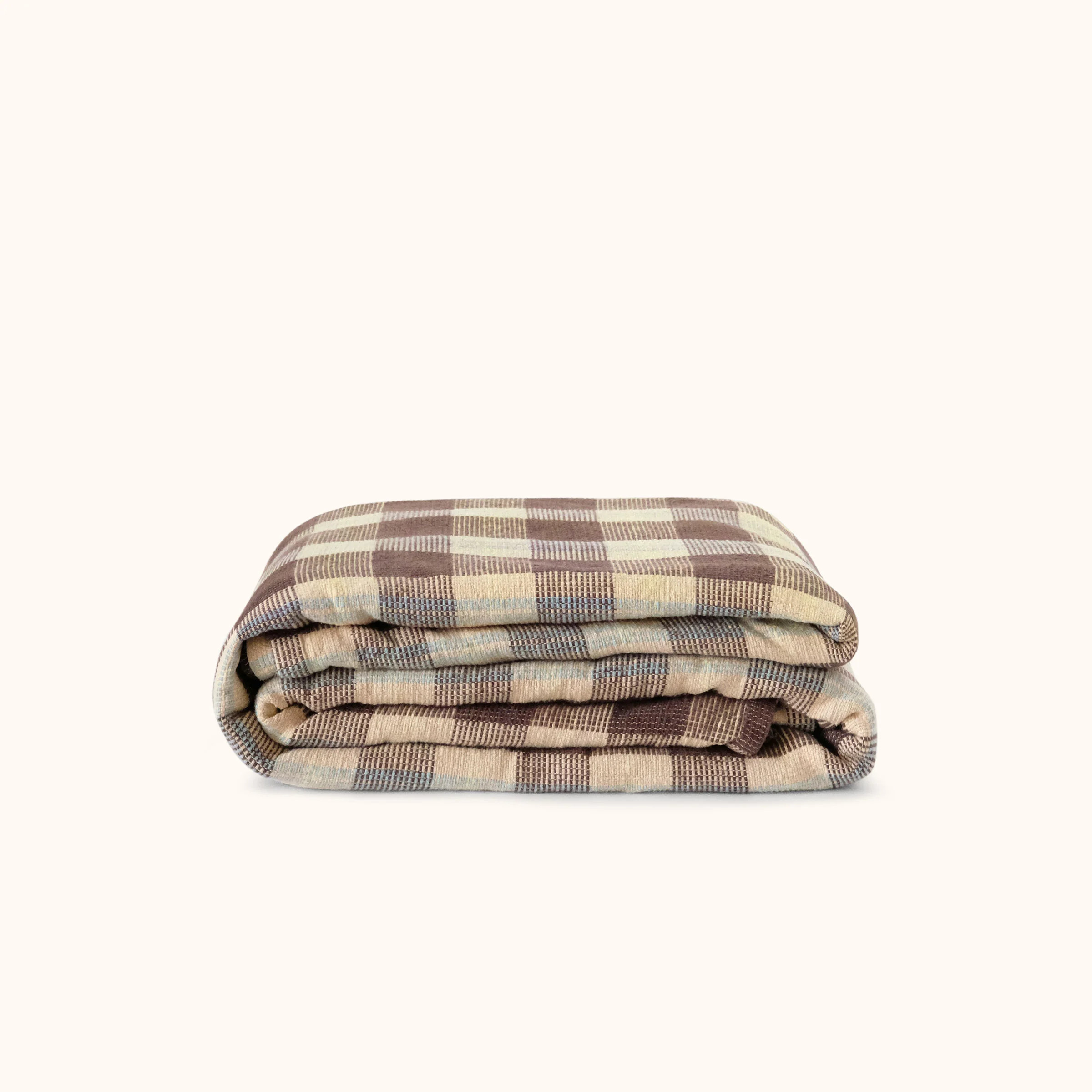 Mina Bed Cover - Brown / Flax | Morrow Soft Goods