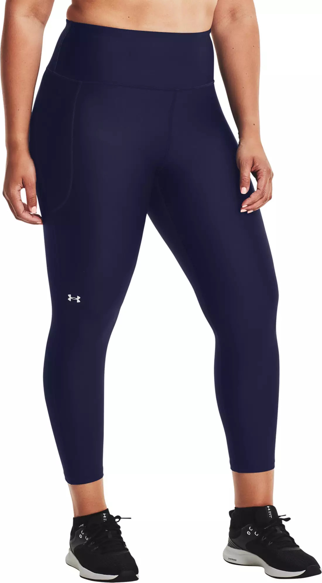 Under Armour Women's HeatGear High Rise No-Slip Waistband 7/8 Leggings | Dick's Sporting Goods
