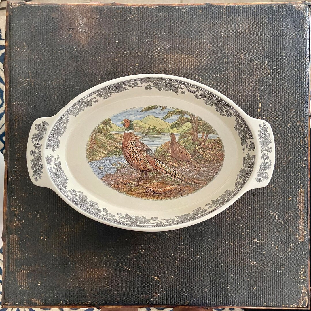 Queens Quintessential Game Pheasants Casserole Baker - Etsy | Etsy (US)