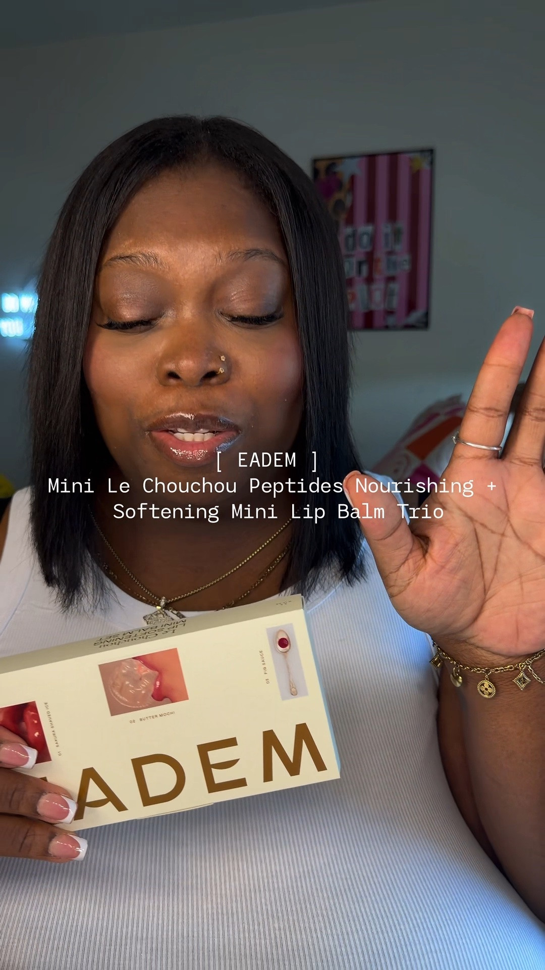 if you been thinking about trying the @EADEM lip balm now is your chance honey! They put the best matches in the box . WE LOVE 🥰✨

#eadem #eademliptrio #eademlipbalm #eademlechouchou 
#lipbalmcollection

#LTKgrwm #LTKselfcare #LTKBeauty