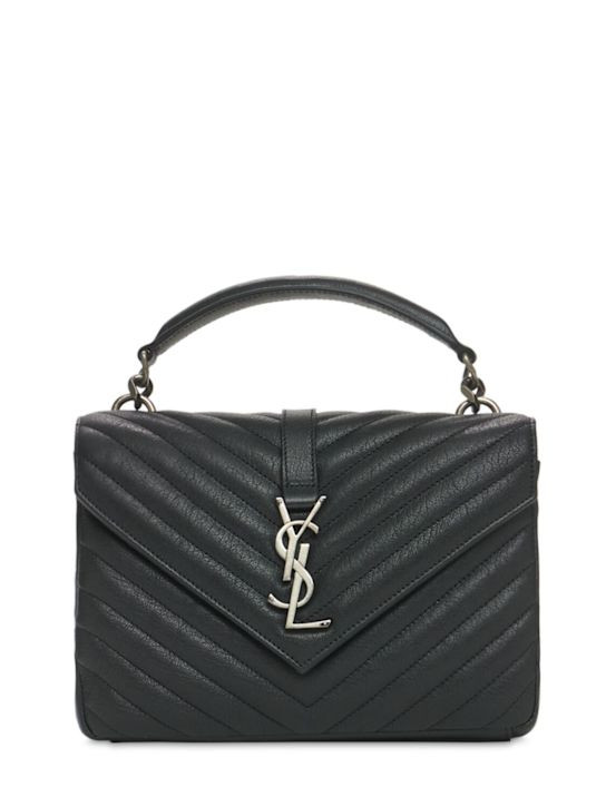 Medium College quilted leather bag | Luisaviaroma