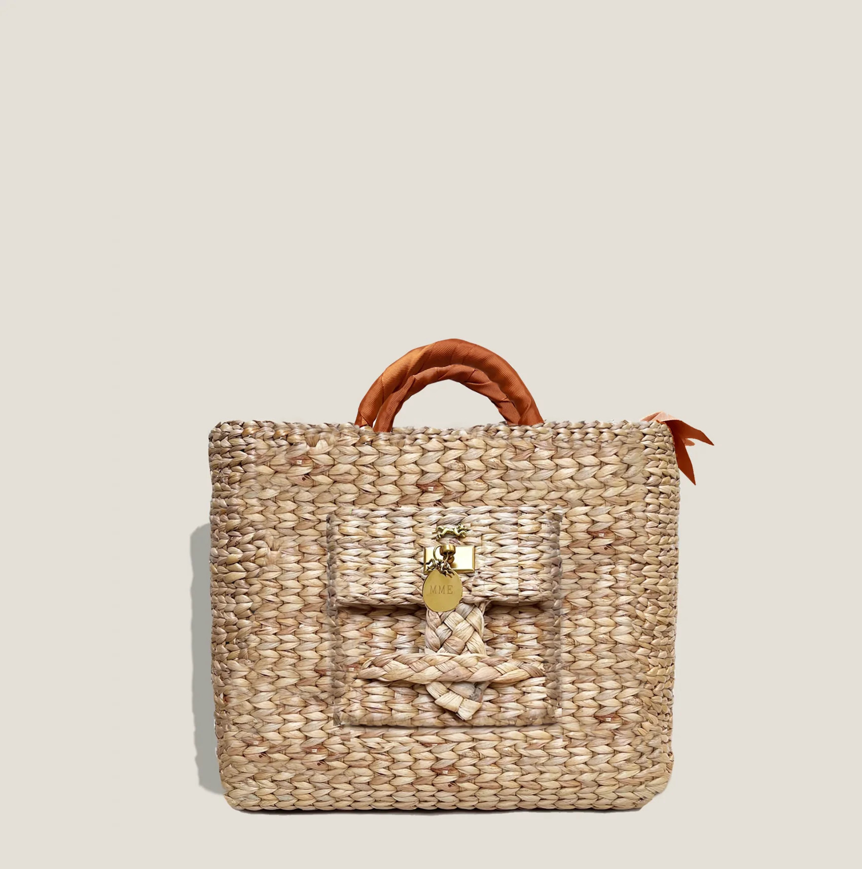 MME. SISSY POCKET TOTE -  Cognac | MME.MINK