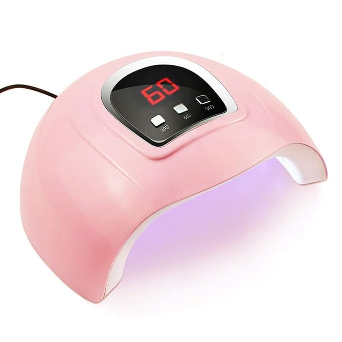 UV LED Nail Lamp 54W, Hirsrian LED Gel Nail Dryer with 3 Timers Professional Nail Polish Curing A... | Amazon (US)