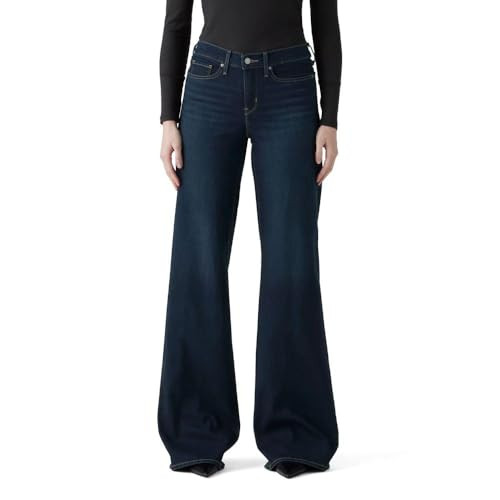 Levi's Women's 318 Shaping Wide-Leg Jeans (Also Available in Plus), (New) Chances are (Stretch) | Amazon (US)