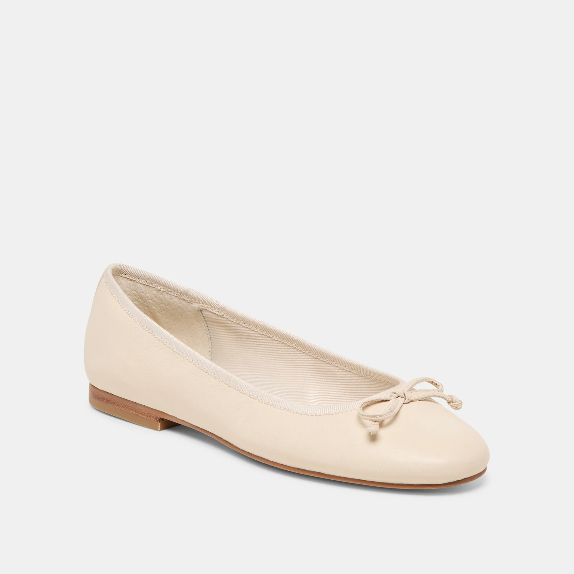 Ritla Bone Leather Ballet Flats | Dolce Vita | DolceVita.com
