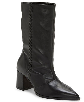 Vince Camuto Women's Lorrys Block Heel Boots - Macy's | Macy's