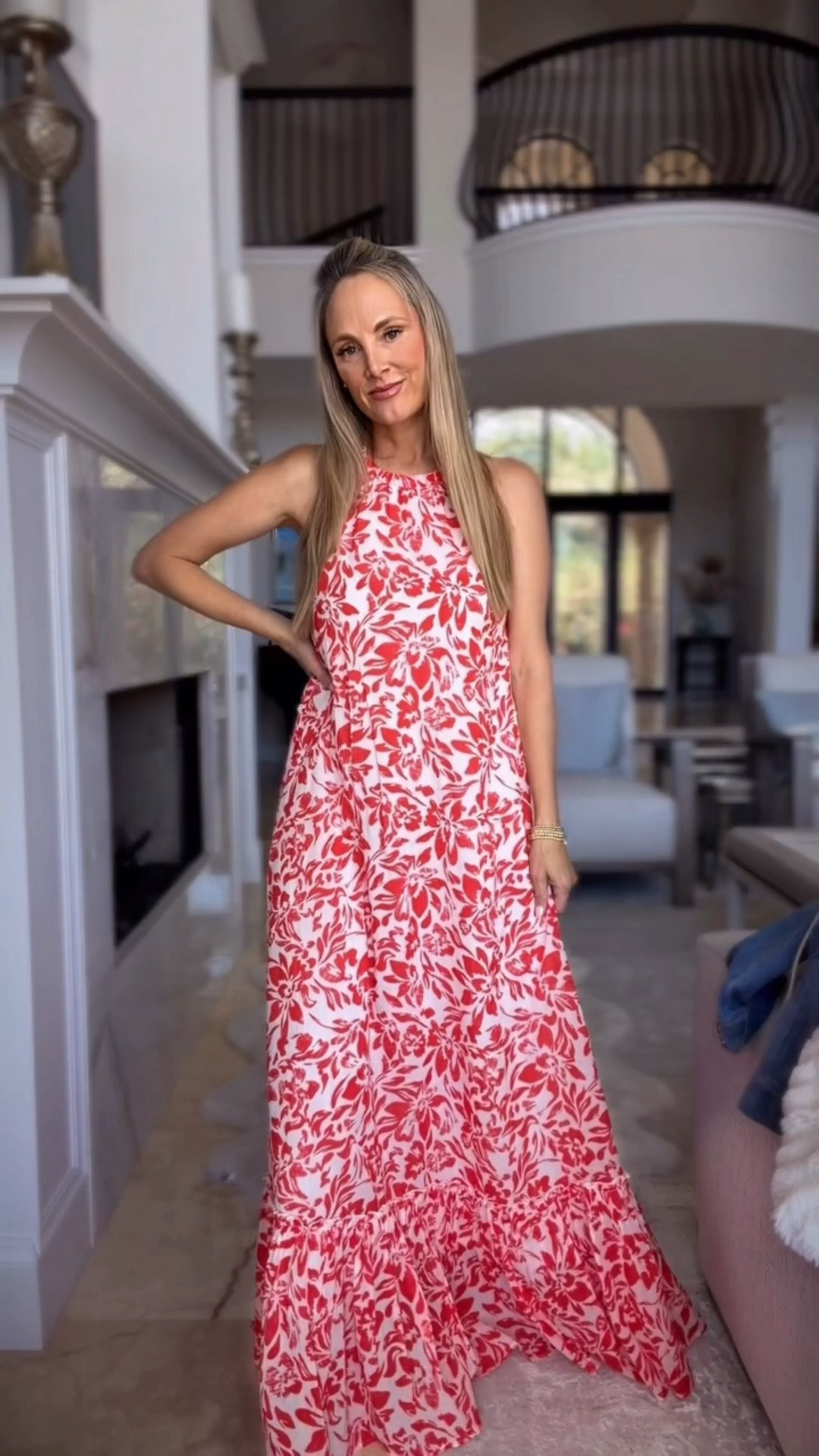 Gorgeous maxi dress 🧡 wearing small

#LTKgrwm #LTKOver40 #LTKootd