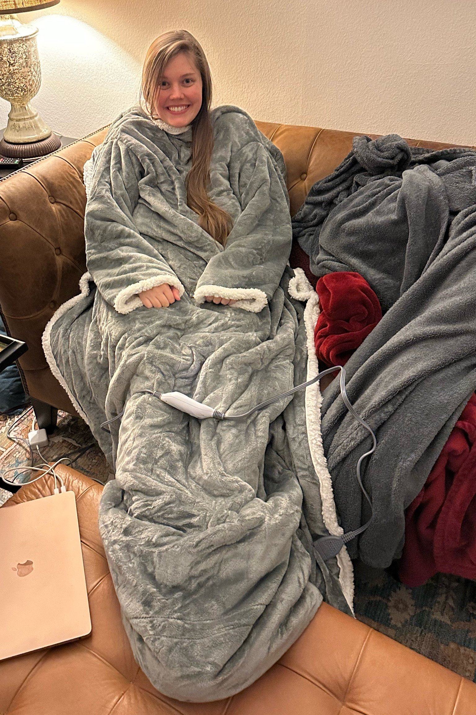 i am obsessed with this heated blanket louis bought me! it has 6 heat settings, comes in several colors on amazon, and it is so soft!
.............
housewarming gifts gifts for her gifts for friends gifts under $100 gift ideas heated robe warm blanket cozy blanket amazon winter finds winter essentials winter must haves heated vest heated shoulder pad heating pad amazon favorites amazon finds heated hand warmers rechargable hand warmers cozy sweatsuit amazon must haves winter essentials travel essentials travel must haves heated sweatshirt anthropologie blanket cozy robe barefoot dreams robe barefoot dreams dupe winter socks cozy socks wool socks oversized cardigan  

 #LTKHome #LTKFindsUnder100 #LTKFamily