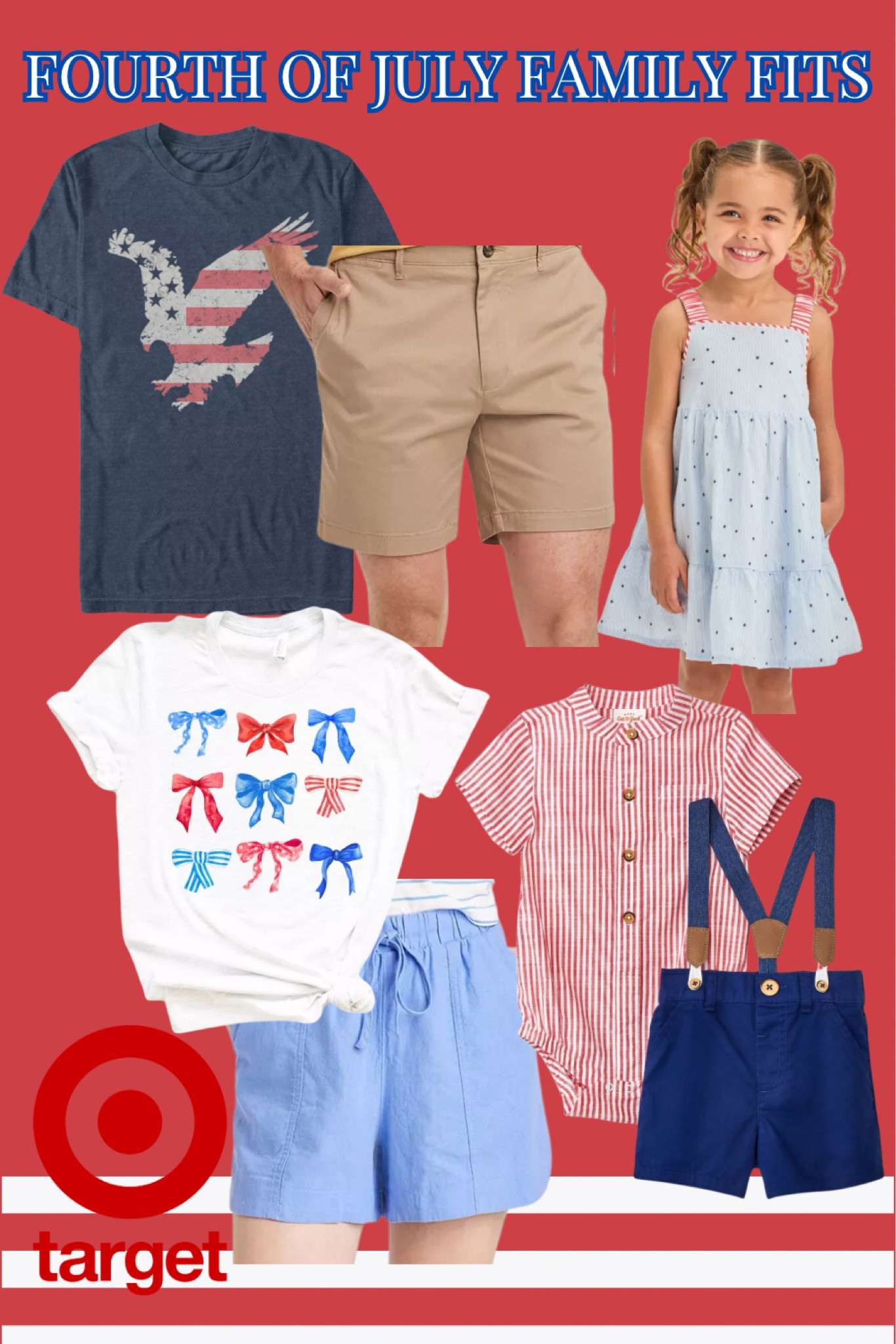 Fourth of July fits for the whole family at Target! ❤️💙

#LTKSummerSales #LTKStyleTip #LTKFindsUnder50
