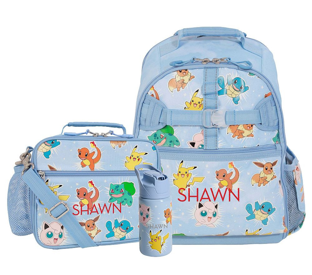 Pok\u00e9mon Glow-In-The-Dark Adaptive Mackenzie Backpack Bundle, Set of 3 | Pottery Barn Kids