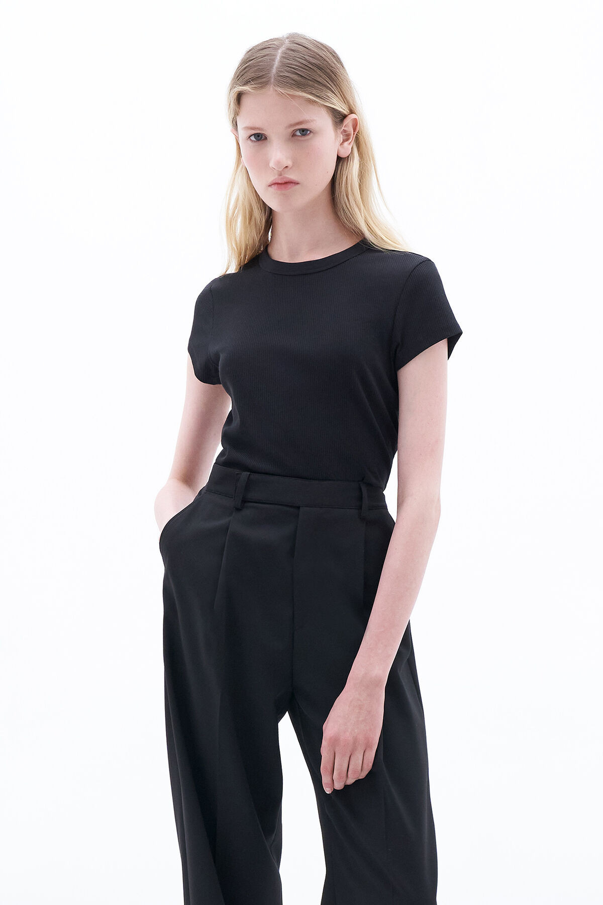 Fine Rib Tee | Filippa K