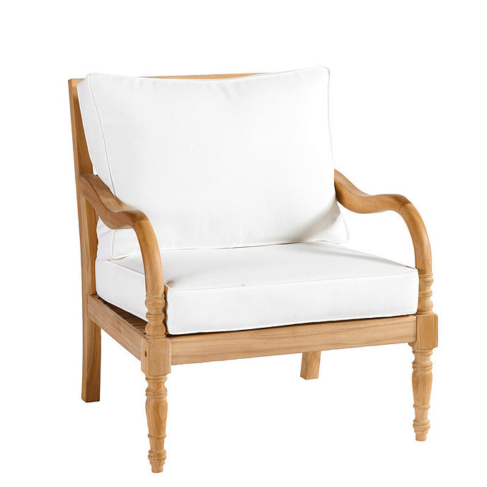 Ceylon Lounge Chair with Cushions | Ballard Designs | Ballard Designs, Inc.